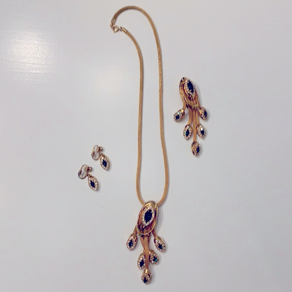 Vintage necklace set from 80’s